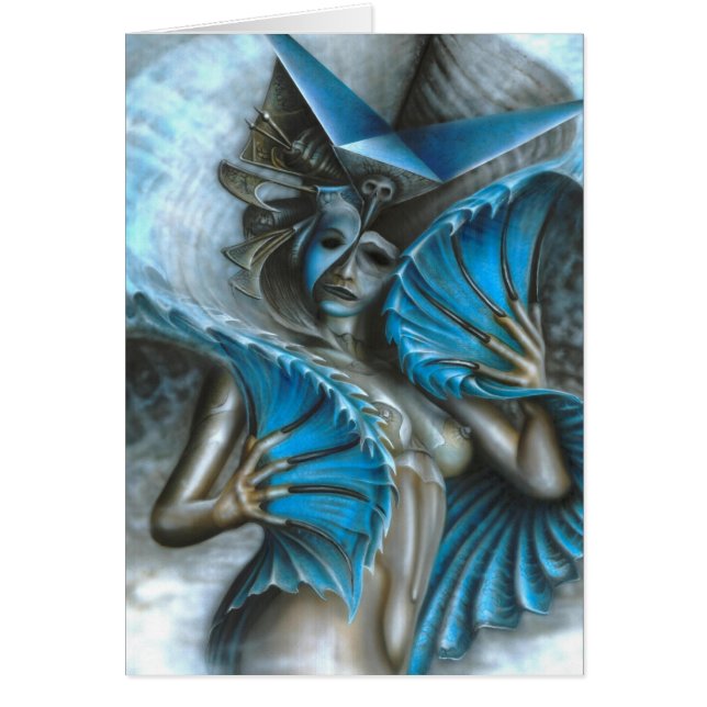 Geisha in blue (Front)