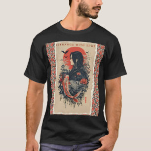 Geisha Japanese – Retro Japanese Geisha aesthet T-Shirt