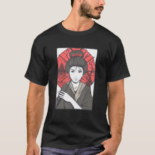 Geisha Japanese Woman T-Shirt