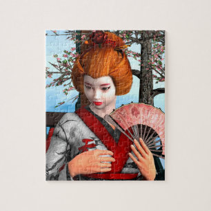 Geisha Jigsaw Puzzle