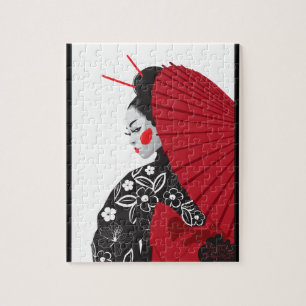 Geisha Jigsaw Puzzle