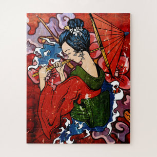 Geisha Jigsaw Puzzle