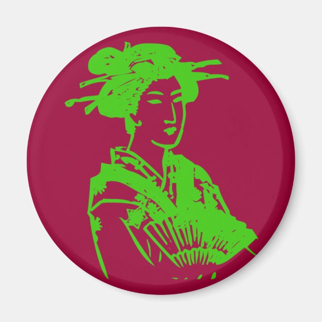 Geisha Magnet (Front)
