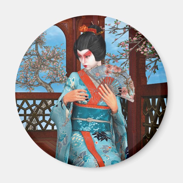 Geisha Magnet (Front)