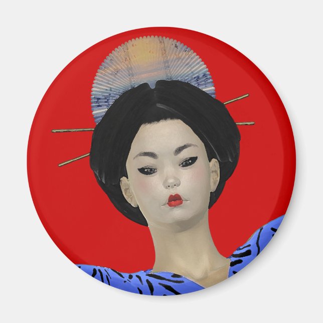 Geisha Magnet (Front)