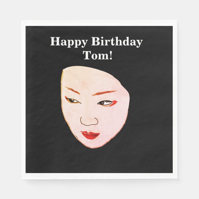 Geisha Napkin (Front)