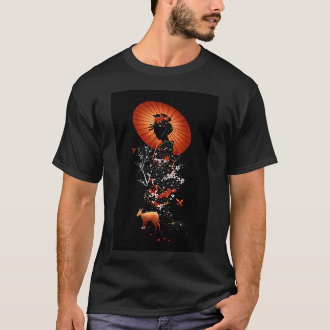 Geisha Nature T-Shirt (Front)
