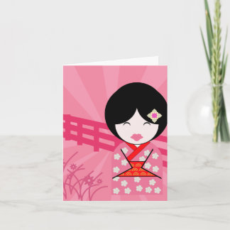 Geisha Notecard - Blank