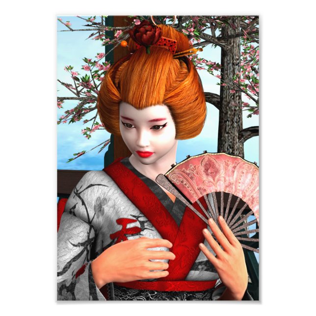 Geisha Photo Print (Front)