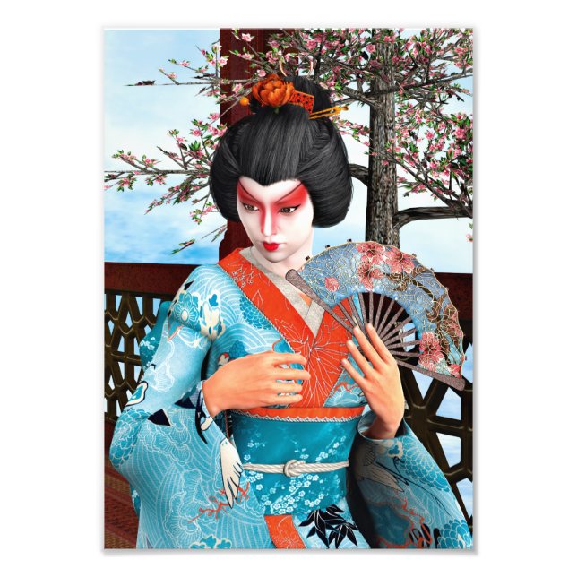Geisha Photo Print (Front)