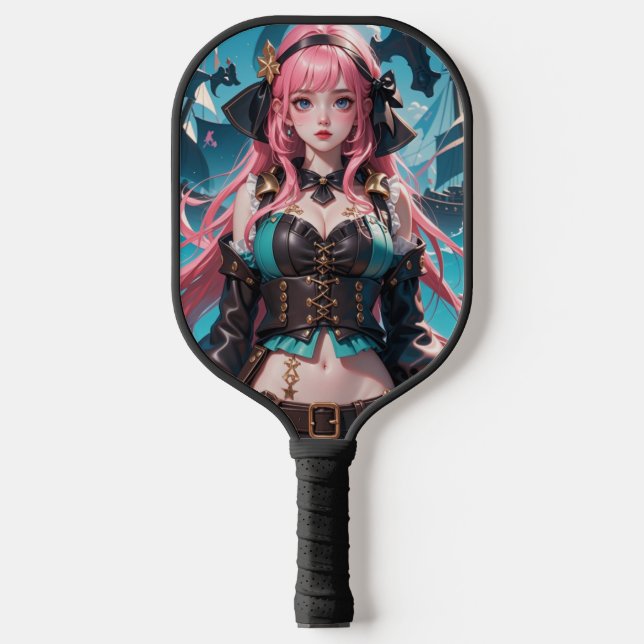 GEISHA PIRATE 2 PICKLEBALL PADDLE (Front)