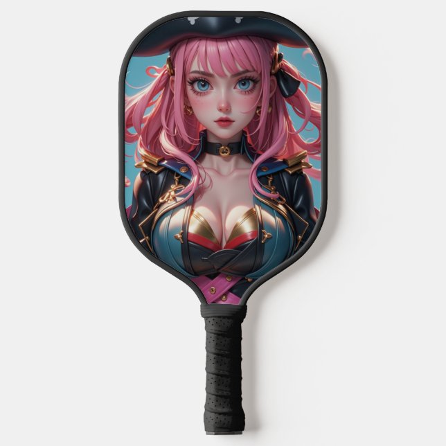 GEISHA PIRATE 3 PICKLEBALL PADDLE (Front)