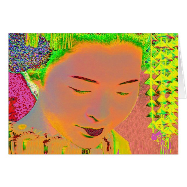 Geisha Pop Art (Front Horizontal)
