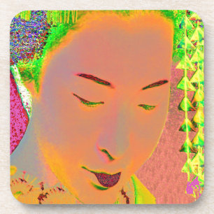 Geisha Pop Art Coaster