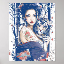 Geisha tiger shogun’s Geisha 89003