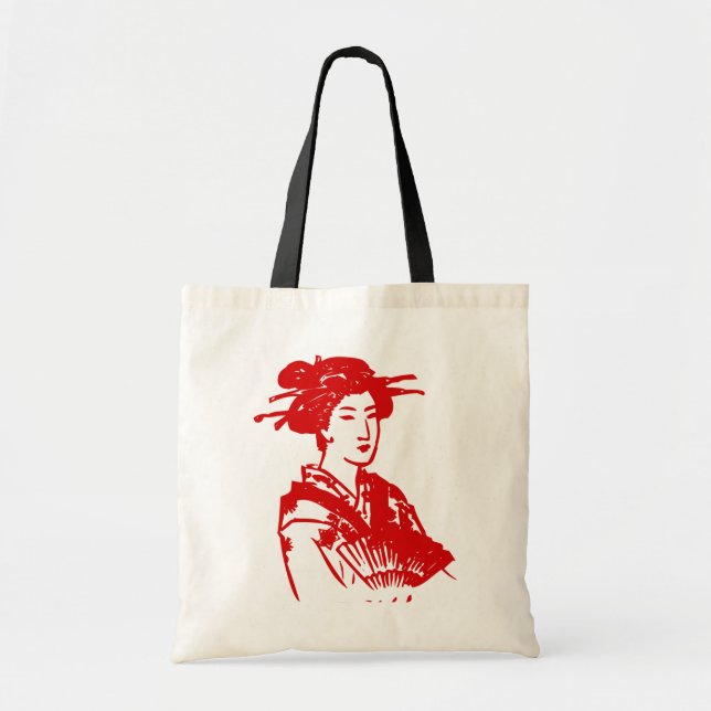 Geisha Tote Bag (Front)