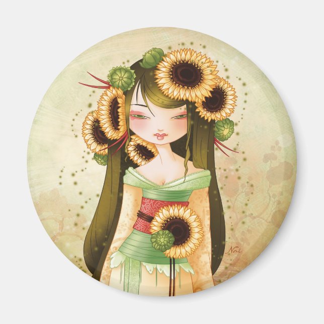 Geisha Trounesol Magnet (Front)