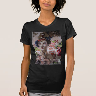 Geisha Urban Graffiti Street art T-Shirt