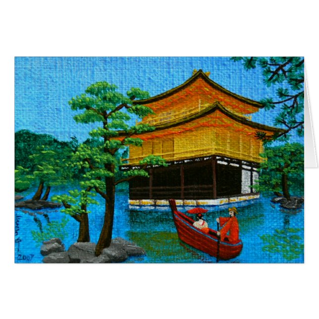 "Geisha's Arrival" (Front Horizontal)