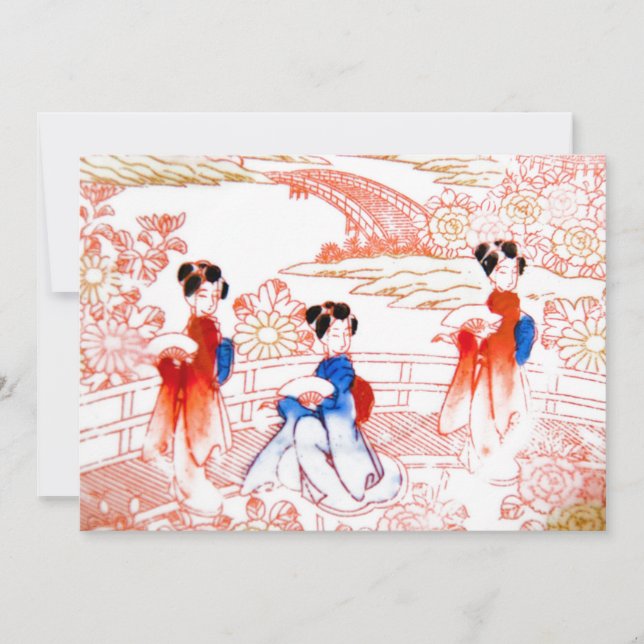 Geishas in garden (Front)