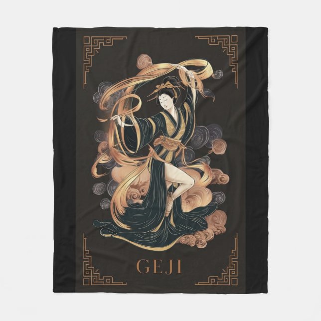 Geji Shenyang Fleece Blanket (Front)