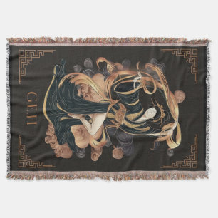 Geji Shenyang Throw Blanket