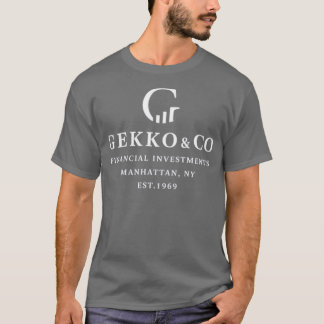 Gekko & Co. Financial Investments - Wall Street T-Shirt
