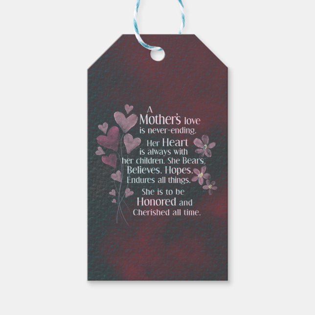   Gel Mouse Pad Gift Tags (Front)
