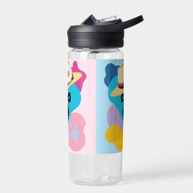 Gel Mousepad Water Bottle (Left)