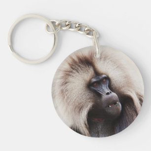 Gelada Baboon, Ethiopia Key Ring