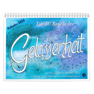 Gelassenheit Kalender 2026 Calendar