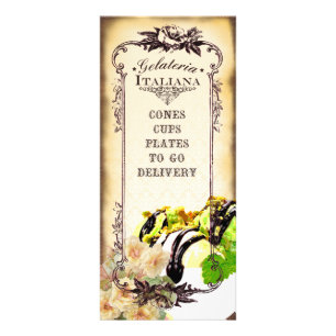 Gelateria Italiana 6 - Post-/Rackcard Rack Card