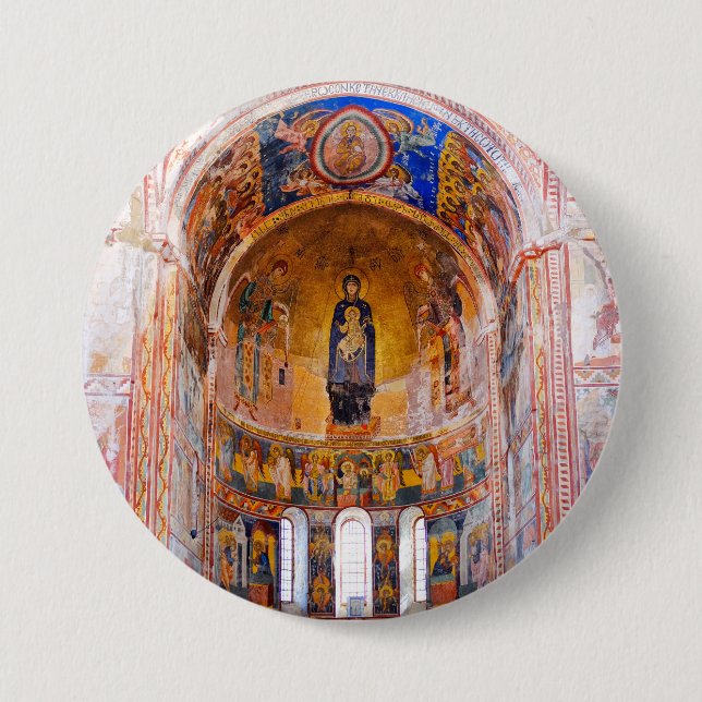 Gelati Monastery 7.5 Cm Round Badge (Front)