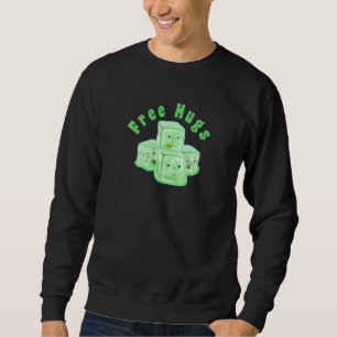 Gelatinous Hugs Nerdy Role playing Game Sweatshirt