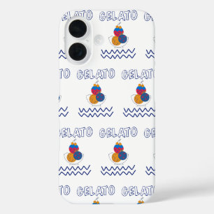 gelato ice cream iPhone 16 case