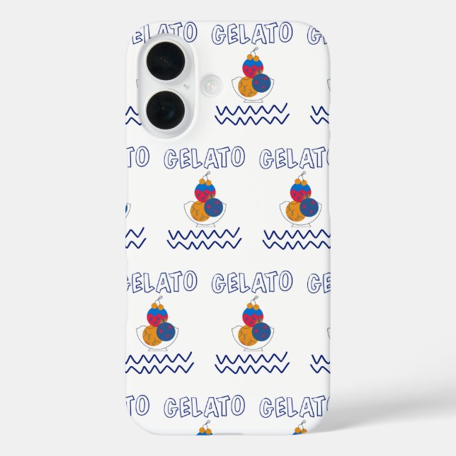 gelato ice cream Case-Mate iPhone case (Back)