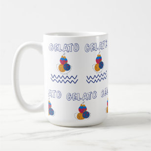gelato ice cream coffee mug