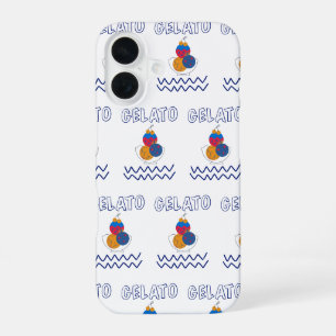 gelato ice cream iPhone 16 case