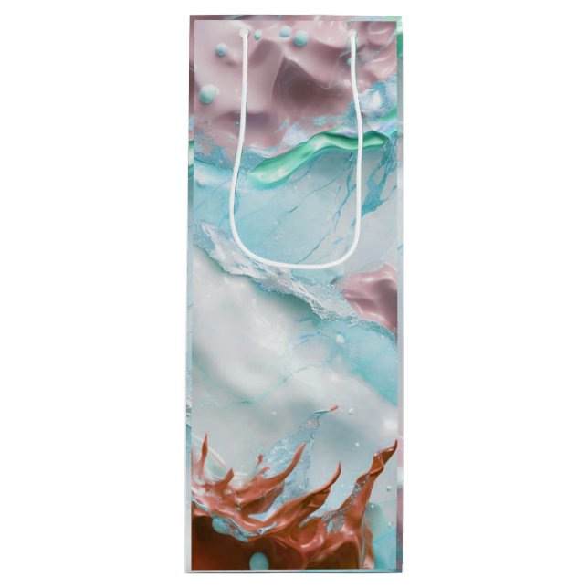 Gelato  wine gift bag (Front)