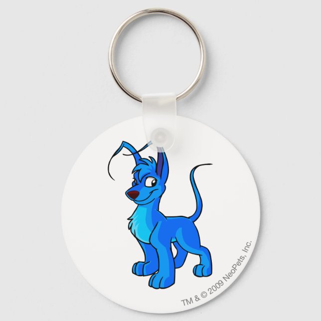 Gelert Blue Key Ring (Front)