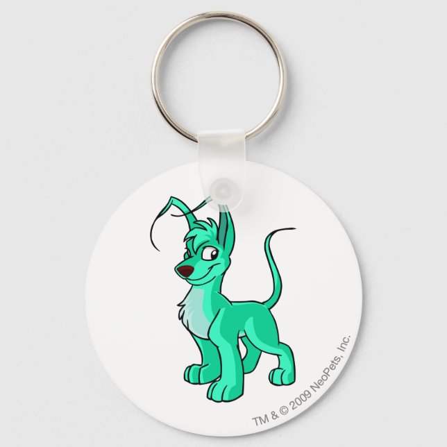 Gelert Green Key Ring (Front)