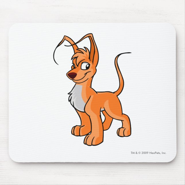 Gelert Orange Mouse Pad (Front)
