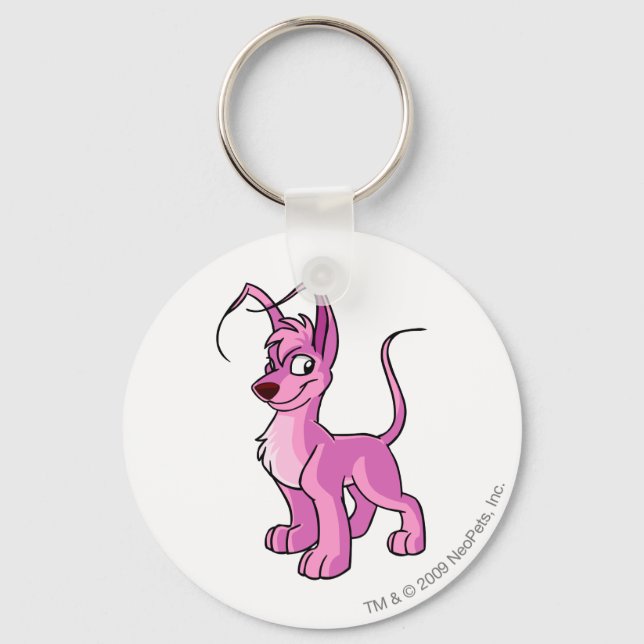 Gelert Pink Key Ring (Front)