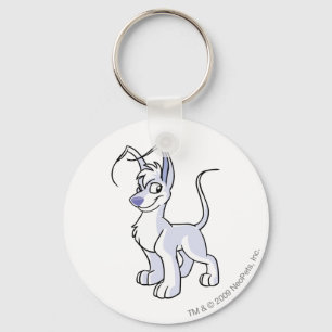 Gelert White Key Ring