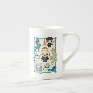 GELLERT GRINDELWALD™ & Barebone Cartoon Bone China Mug