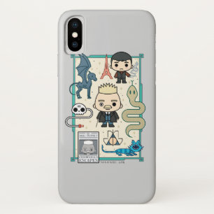 GELLERT GRINDELWALD™ & Barebone Cartoon iPhone X Case