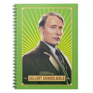 Gellert Grindelwald Character Graphic Notebook