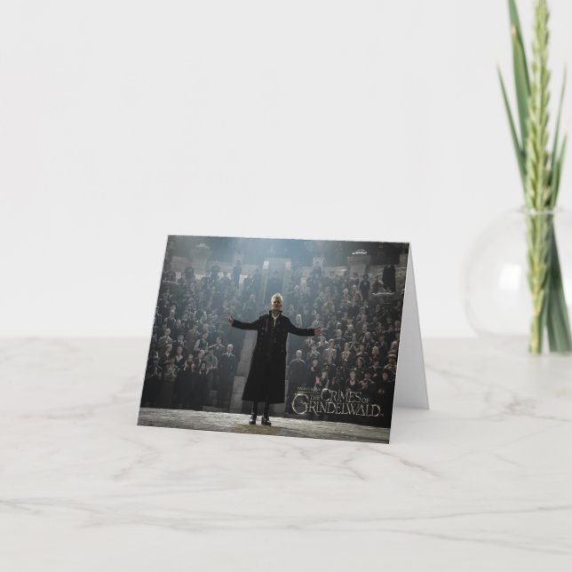 GELLERT GRINDELWALD™'s Speech Photo Card (Front)