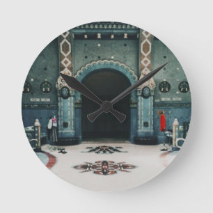 Gellért Thermal Bath - Budapest - Hungary Round Clock