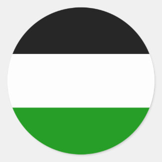 Gelsenkirchen, Germany flag Classic Round Sticker